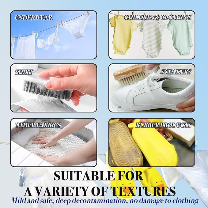 2PCS Canal Old Soap with Brush,Chinese Soap Bar Stain Remover,Powerful Cleaning Soap Bar,Long Lasting Fragrance Underwear Cleaning Soap Bar for Stains