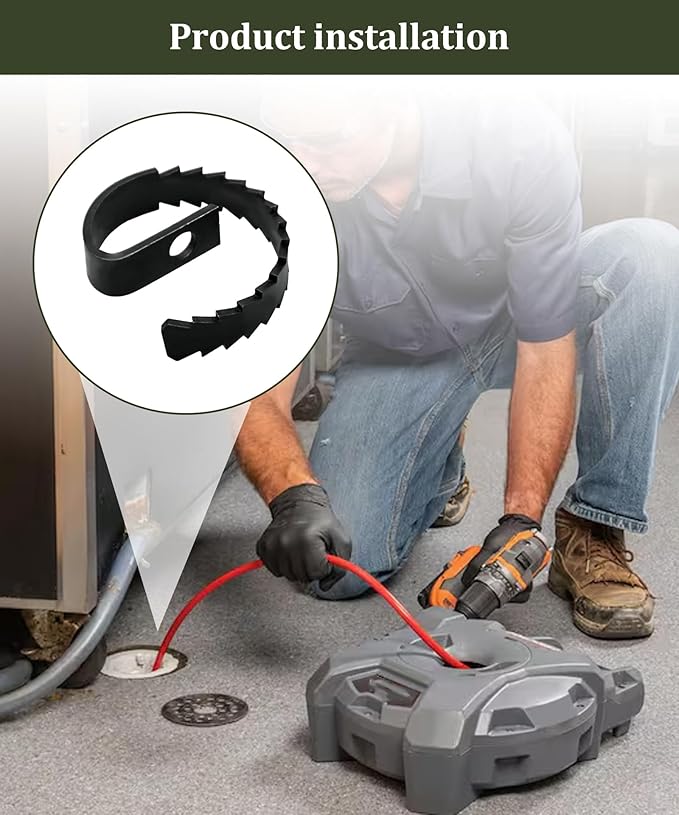 3HDB Heavy-Duty Saw Blade Drain Cleaner Root Cutter for Drain Cleaning General Wire 5/8 to 3/4 Inch Drain Cables