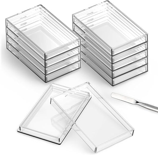 10oz Silver Bar Holder - Capsule Storage Container for 10 Ounce Bars (10Pcs), Yn-SBH-10oz-10