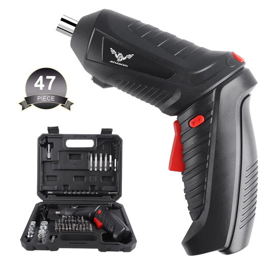 Cordless Electric Screwdriver Set, 3.6V,47 in 1 Rechargeable - Image 1