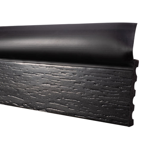 Garage Door Weather Stripping Kit, Black 34 ft, Made in USA - Image 1