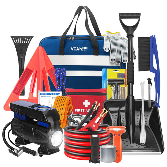 Car Emergency Safety Kit Bag with Digital Air | Phone & Computer - Image 1