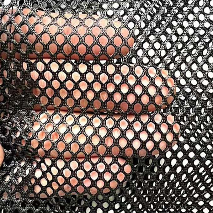 10Pcs 8X12inch Black Nylon Mesh Drawstring Bags with Cord Lock Closure, Multipurpose Mesh Bags Storage Gym Bag for Washing Machine,Balls, Beach, Laundry, Golf Stuff Balls
