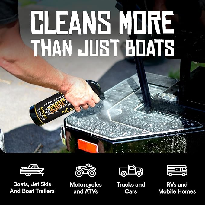 Boat Juice Professional Marine Mildew Stain Remover & Restorer - Boat Cleaner