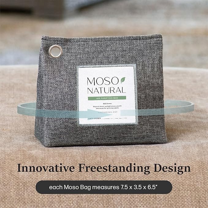 Reusable bamboo charcoal bag lasts up to 2 years
