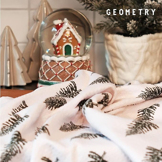 GEOMETRY Christmas Kitchen Towels - Quick Dry Microfiber Cloth Dish Towels for Kitchen Drying - Premium Quick Dry Towel (Happy Hanukkah, 1 Pack)