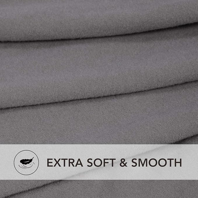 PureFit Super Stretch Sectional Couch Covers - 2 pcs Spandex Non Slip Sofa Covers with Elastic Bottom for L Shape Sectional Sofa Couch, Great for Kids & Pets (3 Seat Sofa + 2 Seat Chaise, Light Gray)