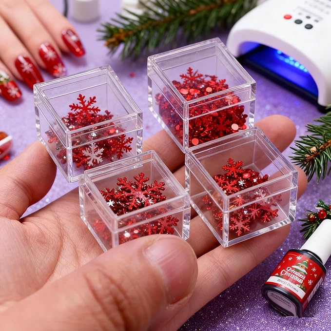 KissYou Small Acrylic Box Clear Box with Lid Acrylic Candy Boxes for Display Easter Party Decoration Plastic Square Cube