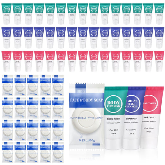 Travel Size Bath and Shower Toiletry Set, Personal Hygiene - Image 1