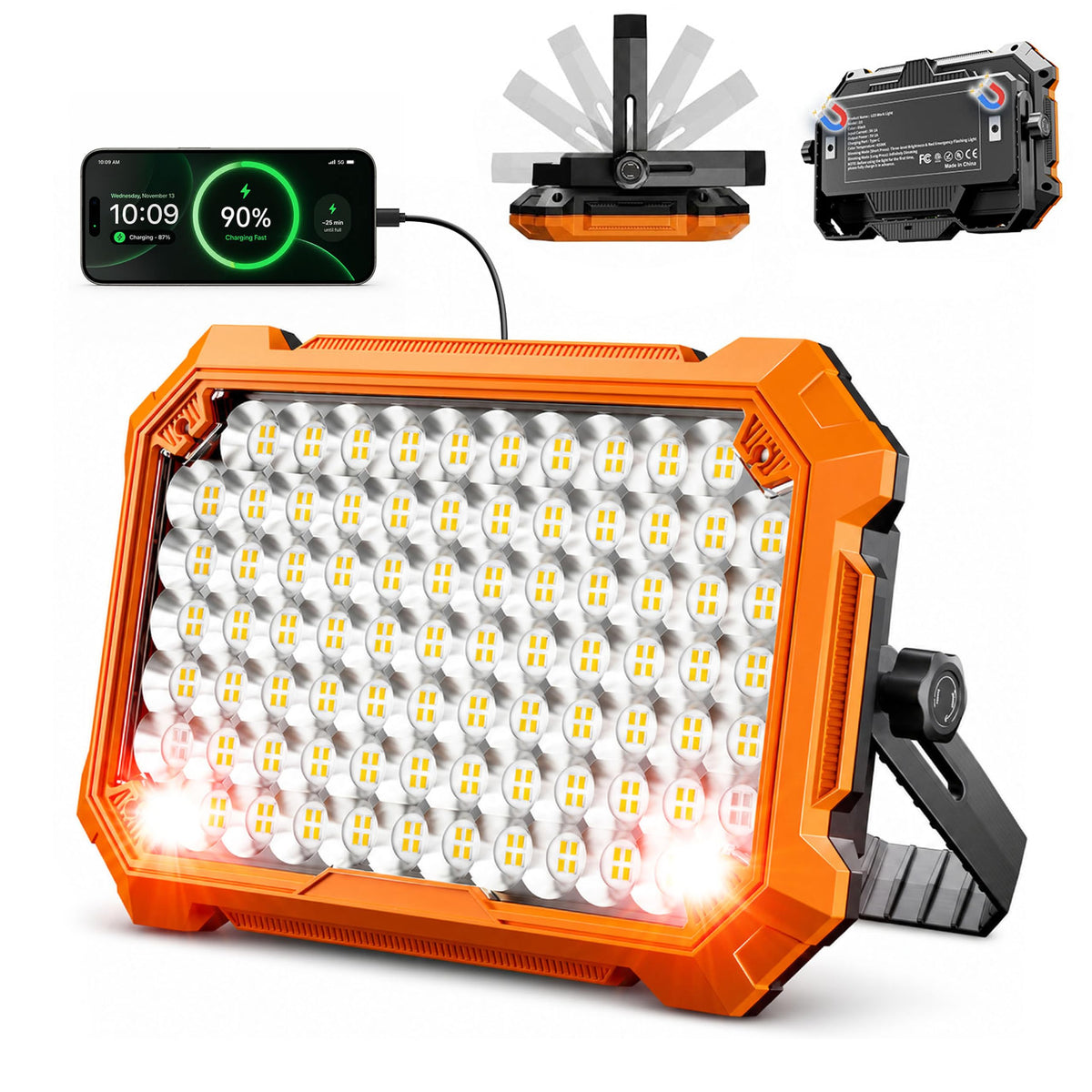 LED Work Light: Rechargeable Portable Magnetic Work Lights - Image 1