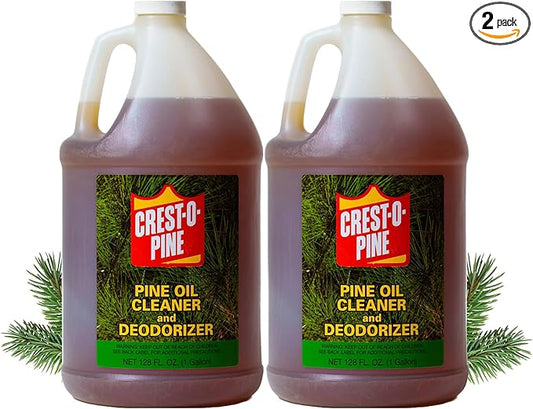 Pine Oil Cleaner Concentrate Deodorizer, 2-Pack 128 fl oz