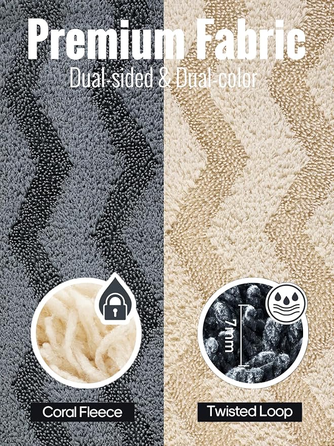 Fantasticlean Microfiber Towels Bundle, 75 Sheets Tear Away Cleaning Cloth Roll, 2 Pack Premium Drying Towel, for Home, car, Outdoor