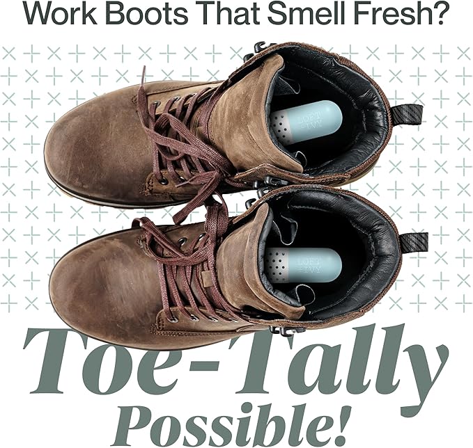 Shoe Deodorizer Balls - Odor Eliminator for Shoes, Sneaker Odor Eaters, Foot Smell Eliminator for All Footwear, shoe odor elimination, gym bag deodorizer