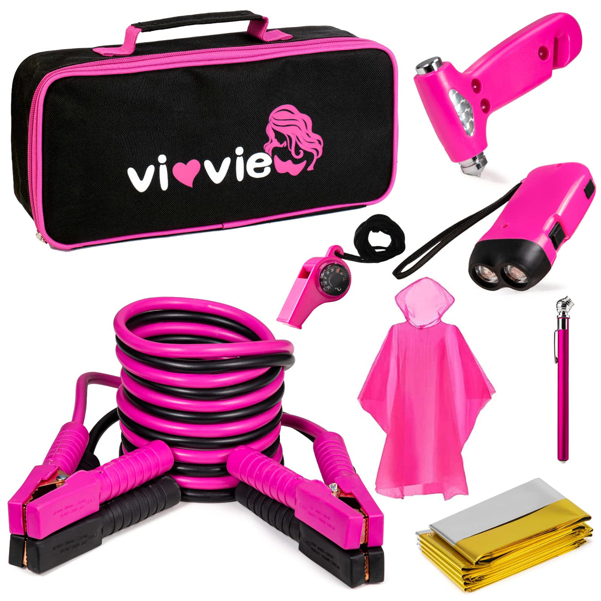 Roadside Emergency Car Kit for Vehicles, Car Safety Kit | Hand Tools - Image 1