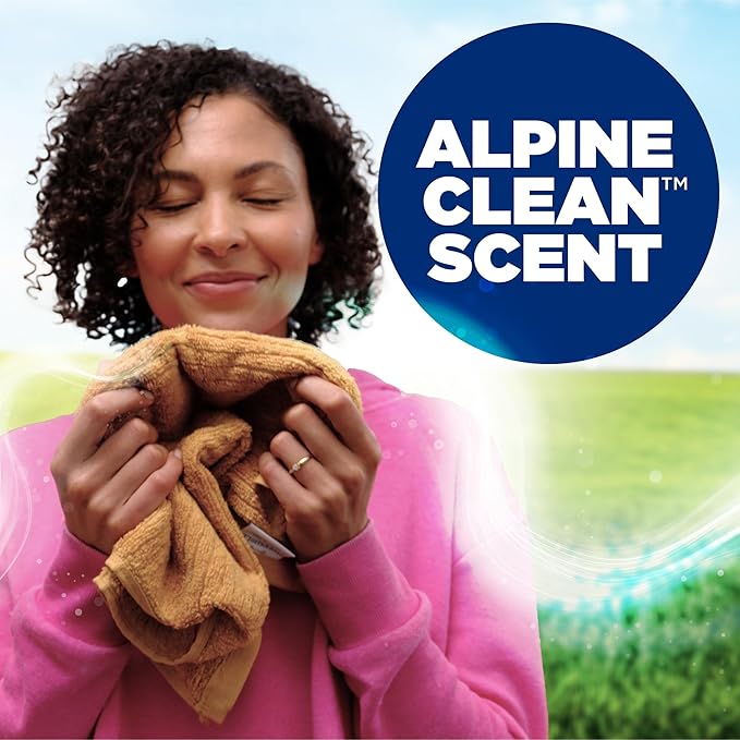 ARM & HAMMER Powder Laundry Detergent,Alpine Clean,9.56 lb,155 Loads,(Pack of 3)