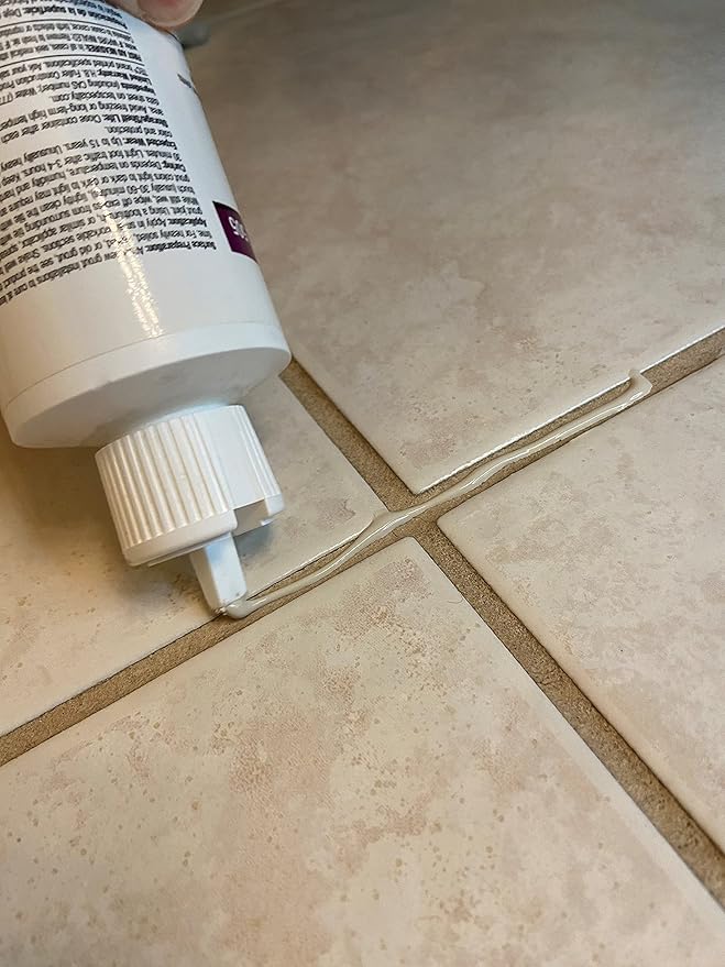 TEC Grout Colorant - Refresh and Seal or Change Grout Joint Color | A Faster and Easier Alternative to Regrouting Tile | 8 oz. Application Covers up to 350 sq. ft. - 915 Light Smoke