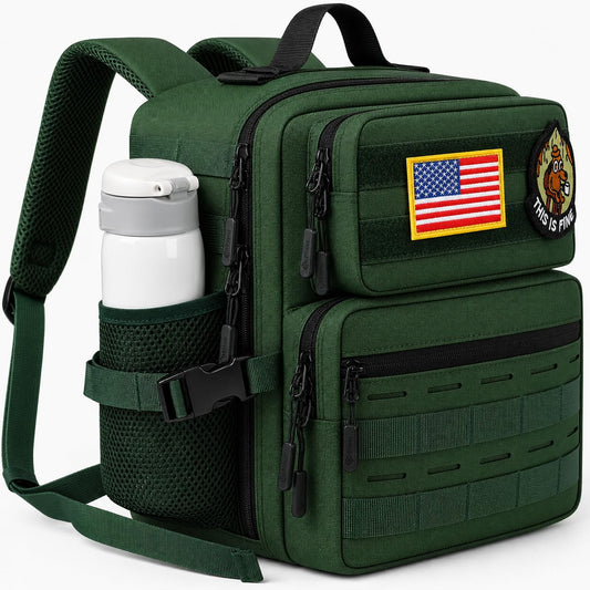 9L Mini Tactical Backpack for Men and Women, Gym Hiking - Image 1