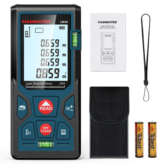 165ft/50m Laser Measure Ft/in/M Switching LM50 Laser - Image 1