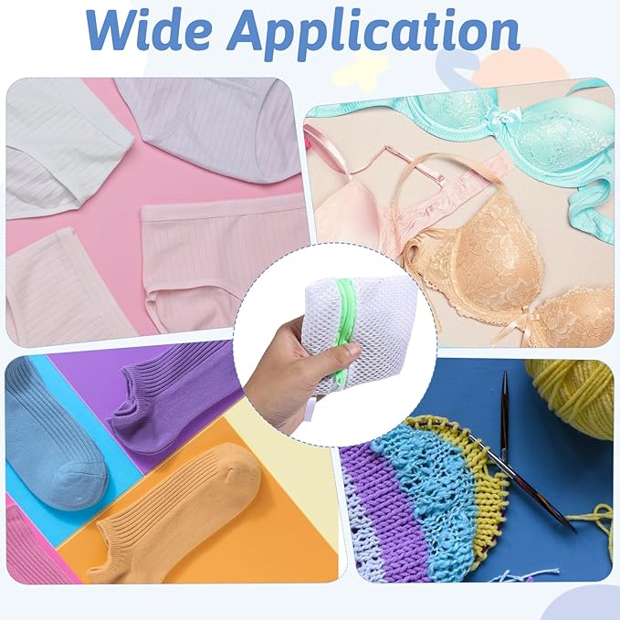 5PCS Laundry Pod Anti-Sticking Bag, Mini Mesh Washing Net, Laundry Pods Dissolution Protection Bag, Washing Pods Storage, 5 Colors