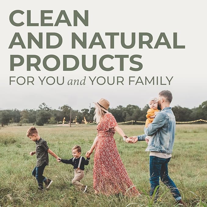 Earthley Wellness Laundry Detergent, Natural, Gentle & Effective for Sensitive Skin, Safe for Baby Clothes & Cloth Diapers, Biodegradable, Eco-Friendly, Plant-Based Cleaners (60 Loads, Unscented)