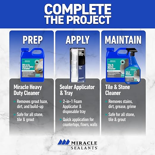 Miracle Sealants Grout Sealer Aerosol Spray, 15 oz