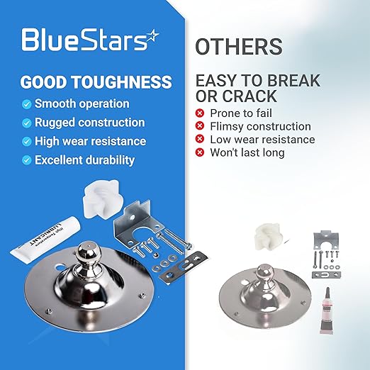 [Upgraded] BlueStars 5303281153 Dryer Rear Drum Bearing Kit - Compatible with Kenmore & Frigidaire Dryers - Replaces PS459829 AP2142648 131777700 PS1148434 134163400