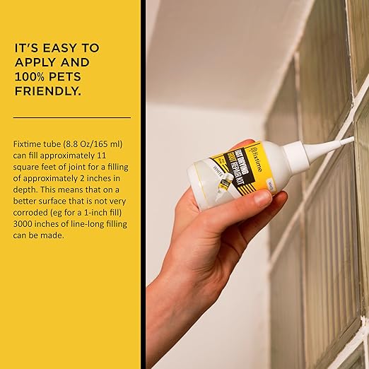 Grout Repair Kit, White Grout Filler Tube, 8oz