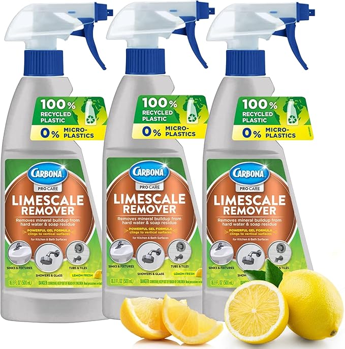 Carbona Limescale Remover | 16.9 Fl Oz (Pack of 3)