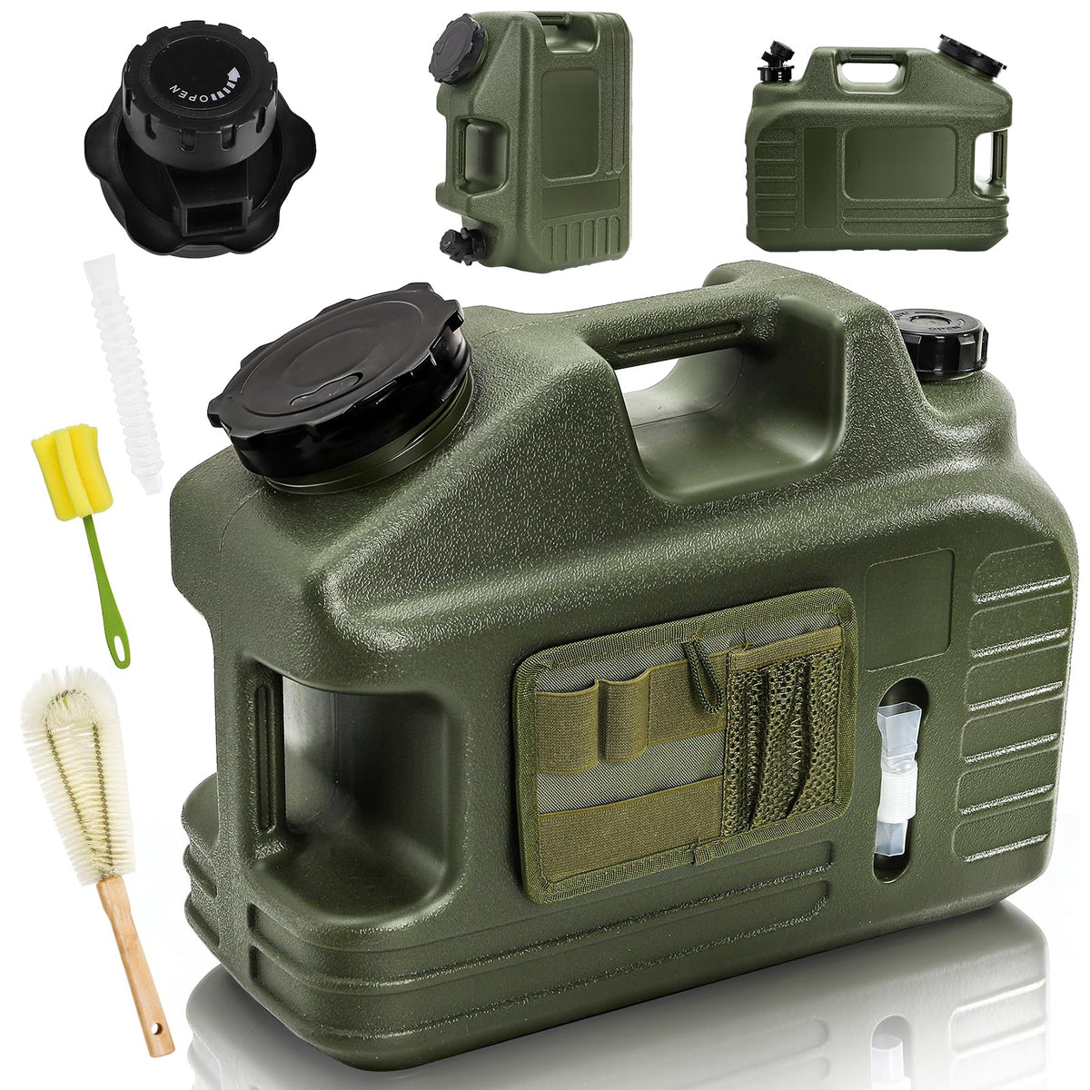 4.75 Gallon Water Container with Spigot, Portable Camping - Image 1