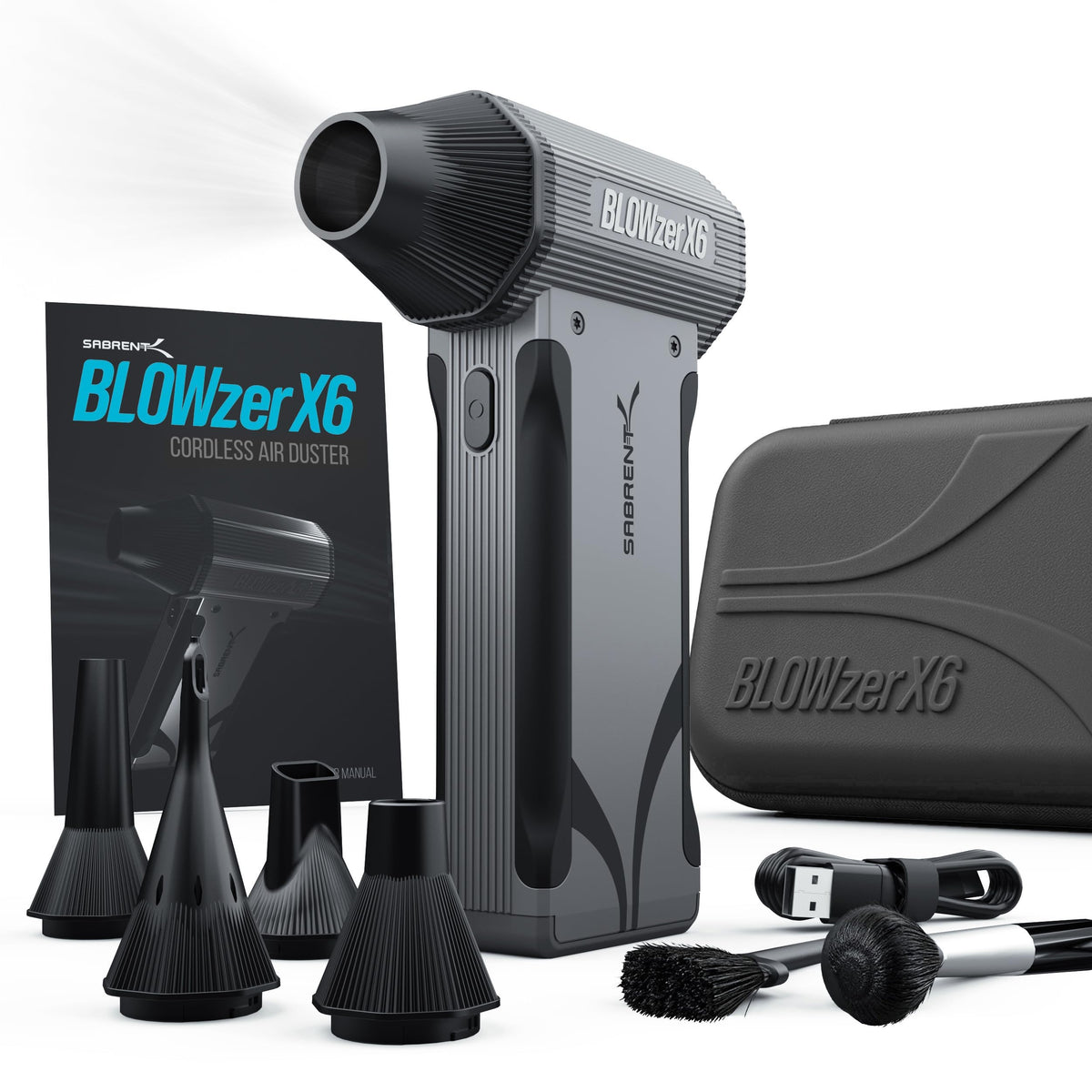 BLOWZER X6 Jet Powered Air Duster - Powerful Airflow, Endless - Image 1