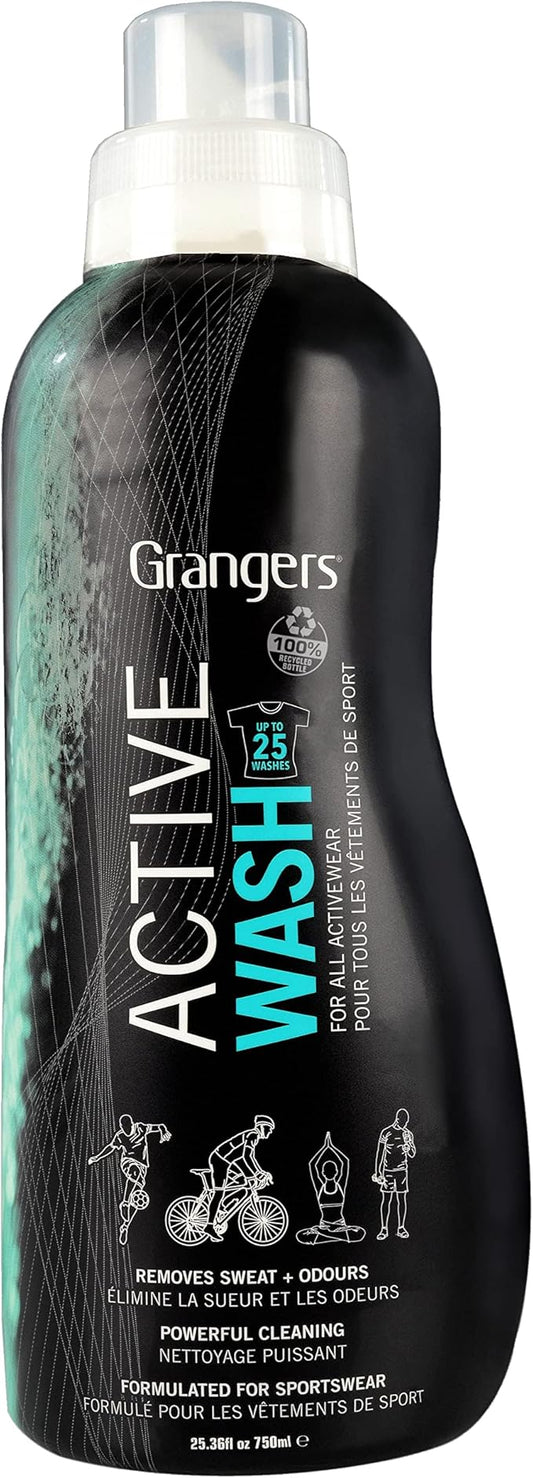 Grangers Active Wash Performance Sports Detergent for Activewear Clothing, 33.8 oz