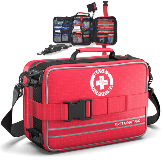 Comprehensive First Aid Kit for Home, Premium Emergency - Image 1