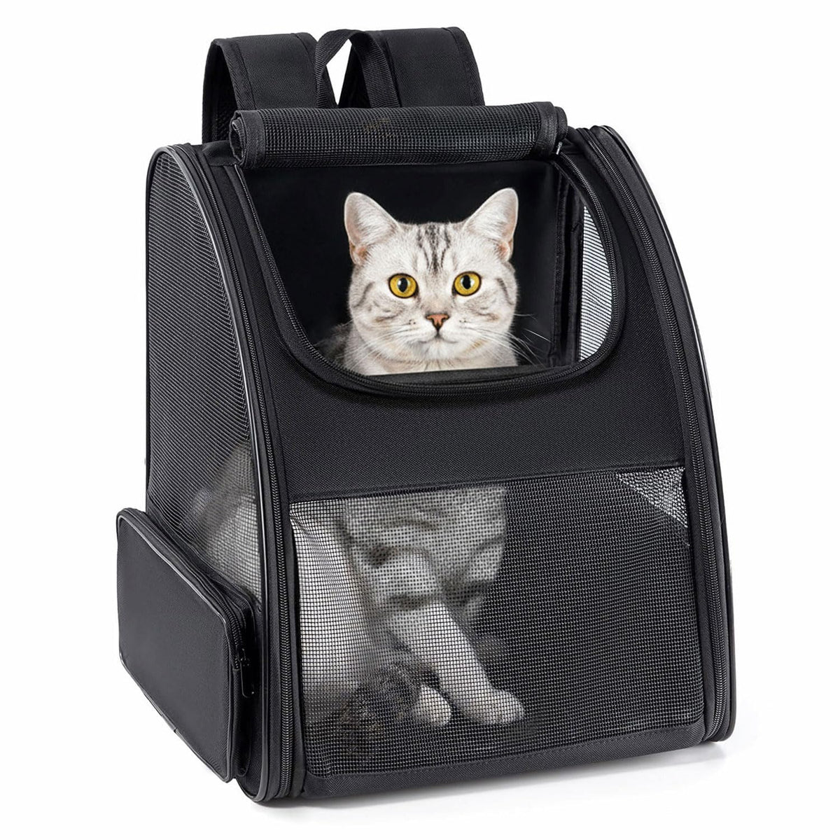 Conlun Cat Backpack Carrier for Small Dogs and Cats Fit Up - Image 1