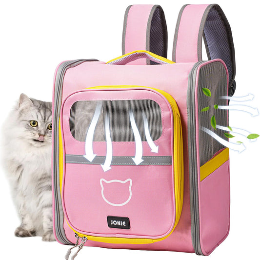 Vivicreate Cat Backpack Carrier for Dogs and Cats Kittens - Image 1