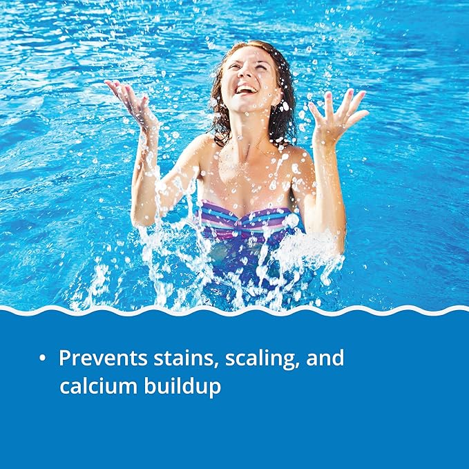 In The Swim Super Stain Away - Ultimate Swimming Pool Stain Remover – Prevents Stains, Scaling, and Build-Up - 4 x 1 Quart Bottles
