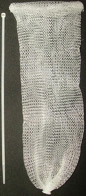 Lot of 50 Washing Machine Lint Trap Snare Fabric mesh with Ties