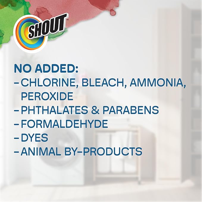 Shout Advanced Laundry Stain Remover Gel for Clothes Laundry, Breaks down stubborn, dried-in, and tough stains - 22oz Spray (Pack of 3), Packaging May Vary
