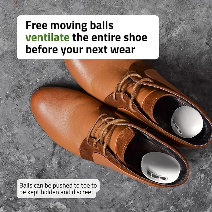 Premium Shoe Deodorizer (6PCS) | Linen-Scented Shoe Deodorizer Balls | Replaces Bad Odours | Multi-use Odour Eliminator for Shoes, Closet, and Bags by Perfa