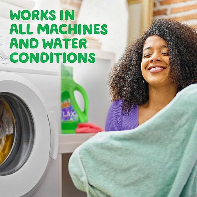 Gain Liquid Laundry Detergent, Relax, HE Compatible, 154 fl oz, 107 Loads