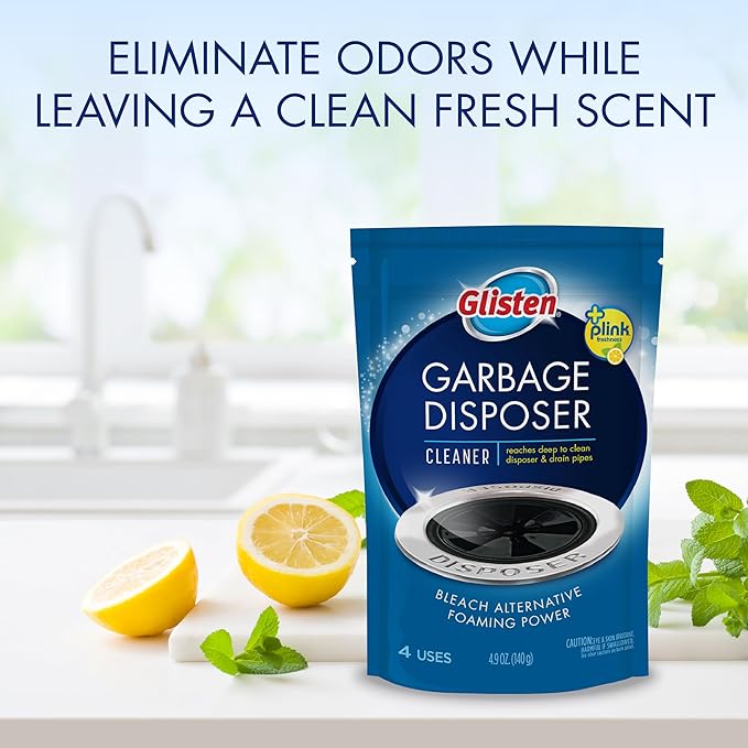 Summit Brands DP06N-PB Disposer Care Garbage Disposal Cleaner