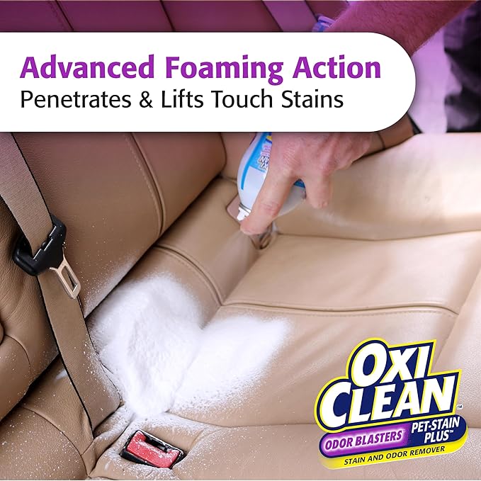 OxiClean 57214OC Pet Stain Plus, Stain and Odor Remover with Odor Blasters