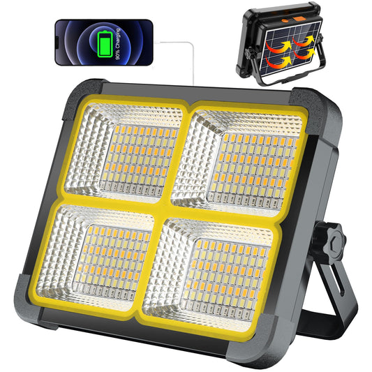 MASMEJOR Rechargeable Work Light Solar, 10000LM - Image 1