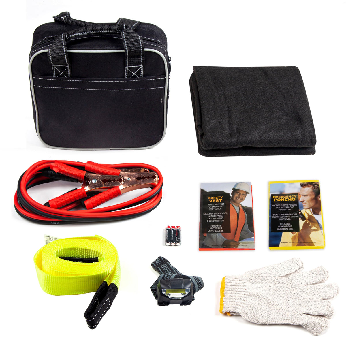 Heavy Duty and Portable Ultimate Car Emergency Kit | Travel Essentials - Image 1