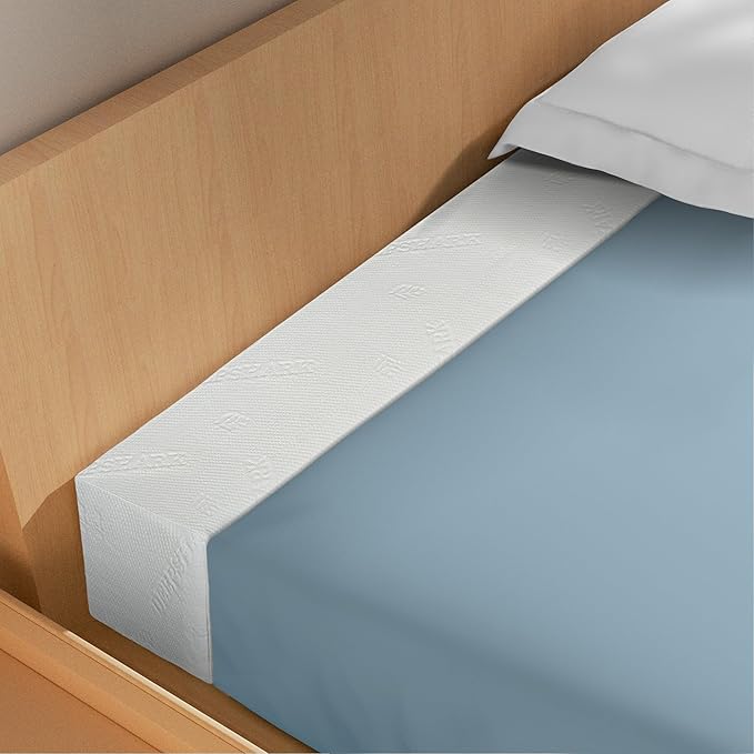 DEEPSHARK Mattress Gap Filler, Bed Gap Filler for King, Mattress Gap Filler Bed Mattress Extension Filler for Headboard Seams, Bed Space Space Cracks White(78"×8"×8", King)