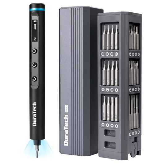 DURATECH 49-IN-1 Mini Precision Electric SAE Screwdriver Set - Image 1