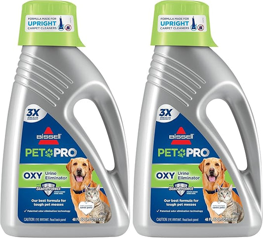 Bissell 1990 Pro Pet Urine Eliminator Upright Deep Cleaner Formula,(Pack of 2)