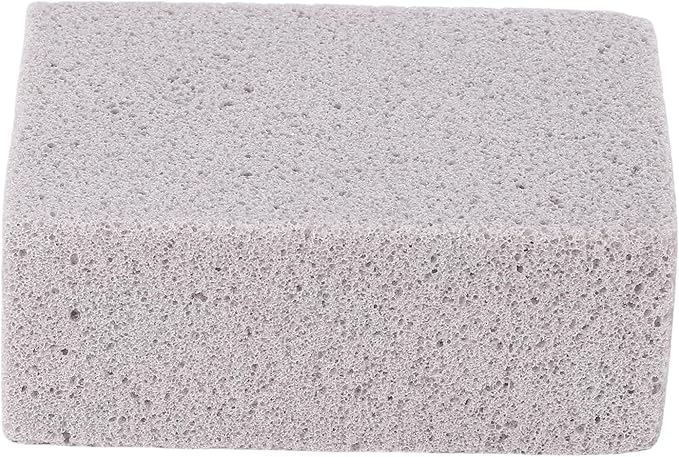 Hyuduo 6PCS Pool Pumice Stones, PVC Material Blocks for Hard Water Calcium Deposits, with Long Lasting Performance, for Toilet Sink Bathtub Tile Grill Pool (M 25.5cm/10.04in Diameter)