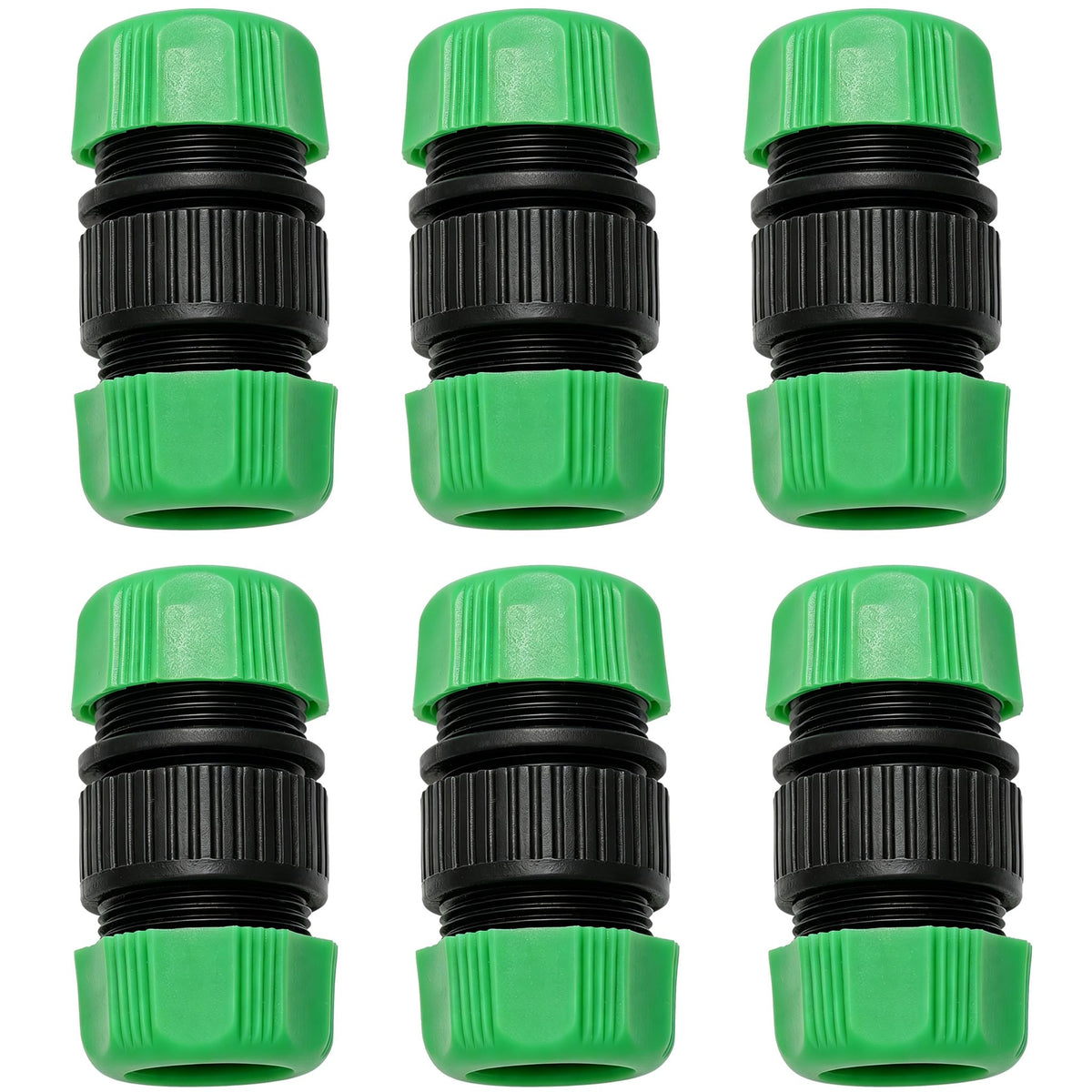 Cuckoo 1/2" Soaker Hose Fittings Repair Kit-Repair Connector 6PCS - Image 1