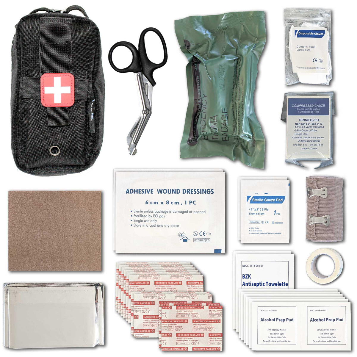 EPG Field First Aid Kit (IFAK) | 44 Piece | Compact - Image 1