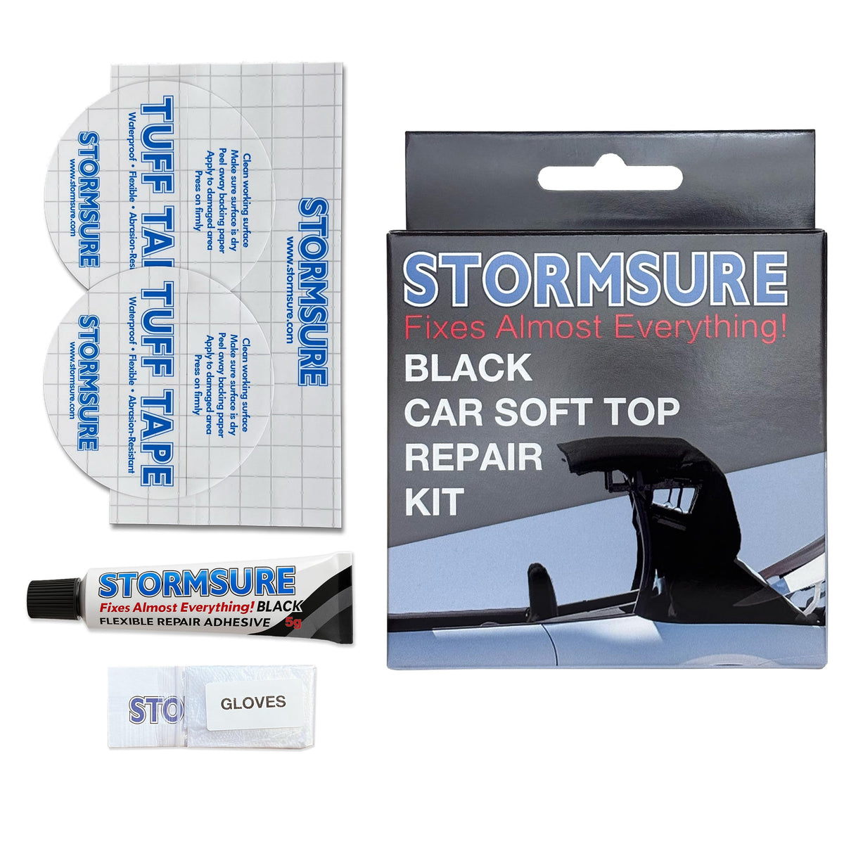 Stormsure Car Roof Repair Kit in Black - Durable | Home Repair - Image 1